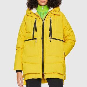 Orolay Women's thickened Down jacket WM, Yellow